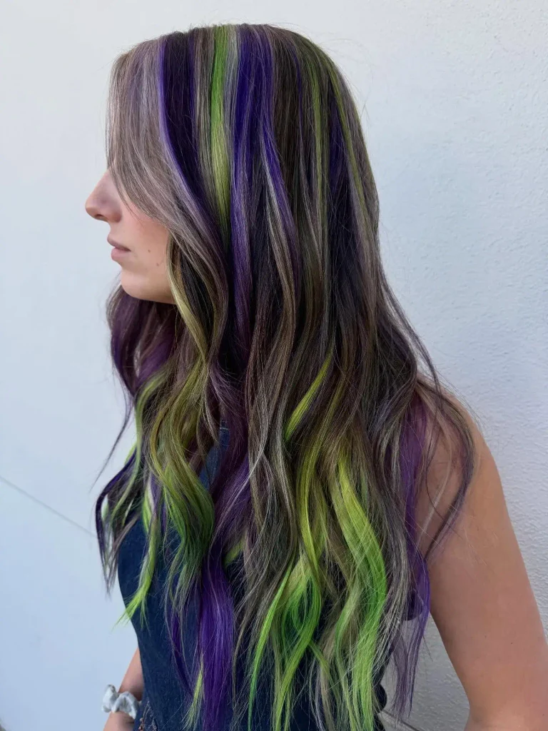 Emerald Violet Black