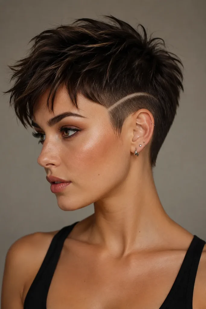 Etched Texture Pixie