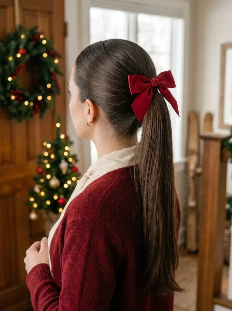 Evergreen Scarf Hair Wrap