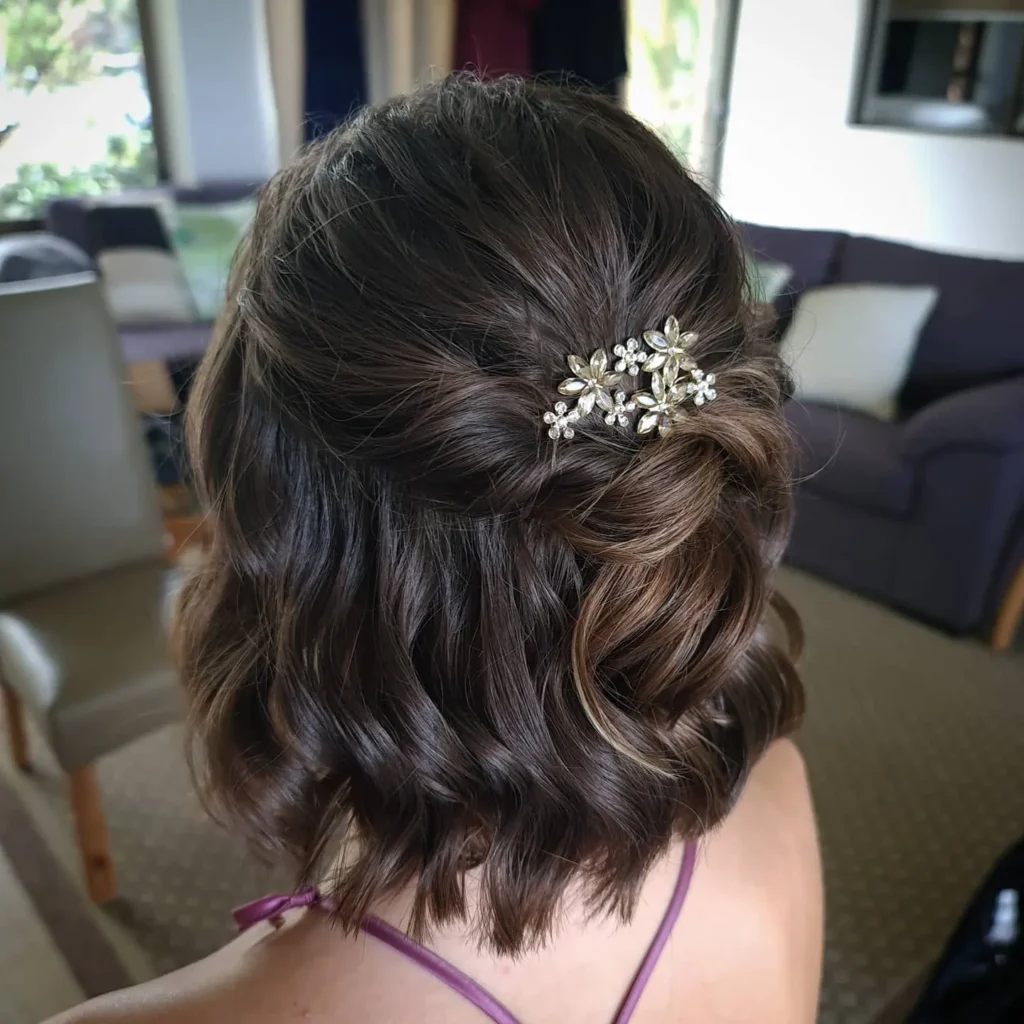 Floral Pin Swirl Design