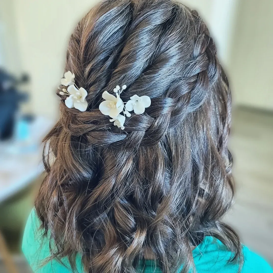Floral Wave Pinback
