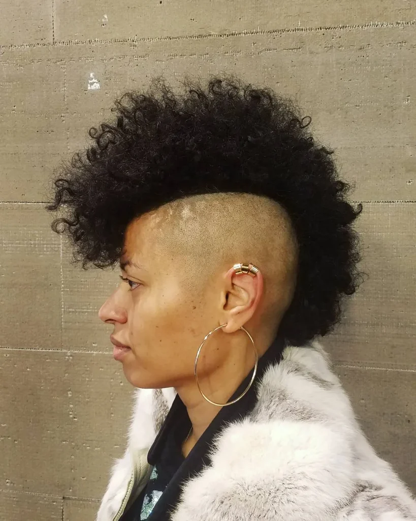 Fluffy Natural Mohawk