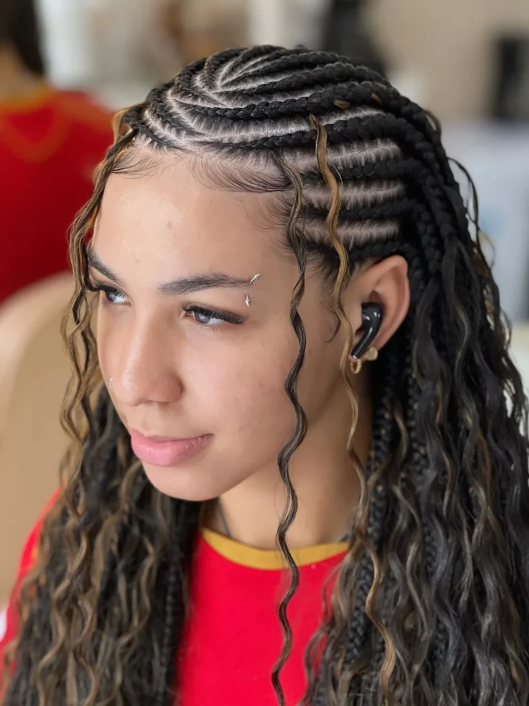 Goddess Face Frame Fulani Braids