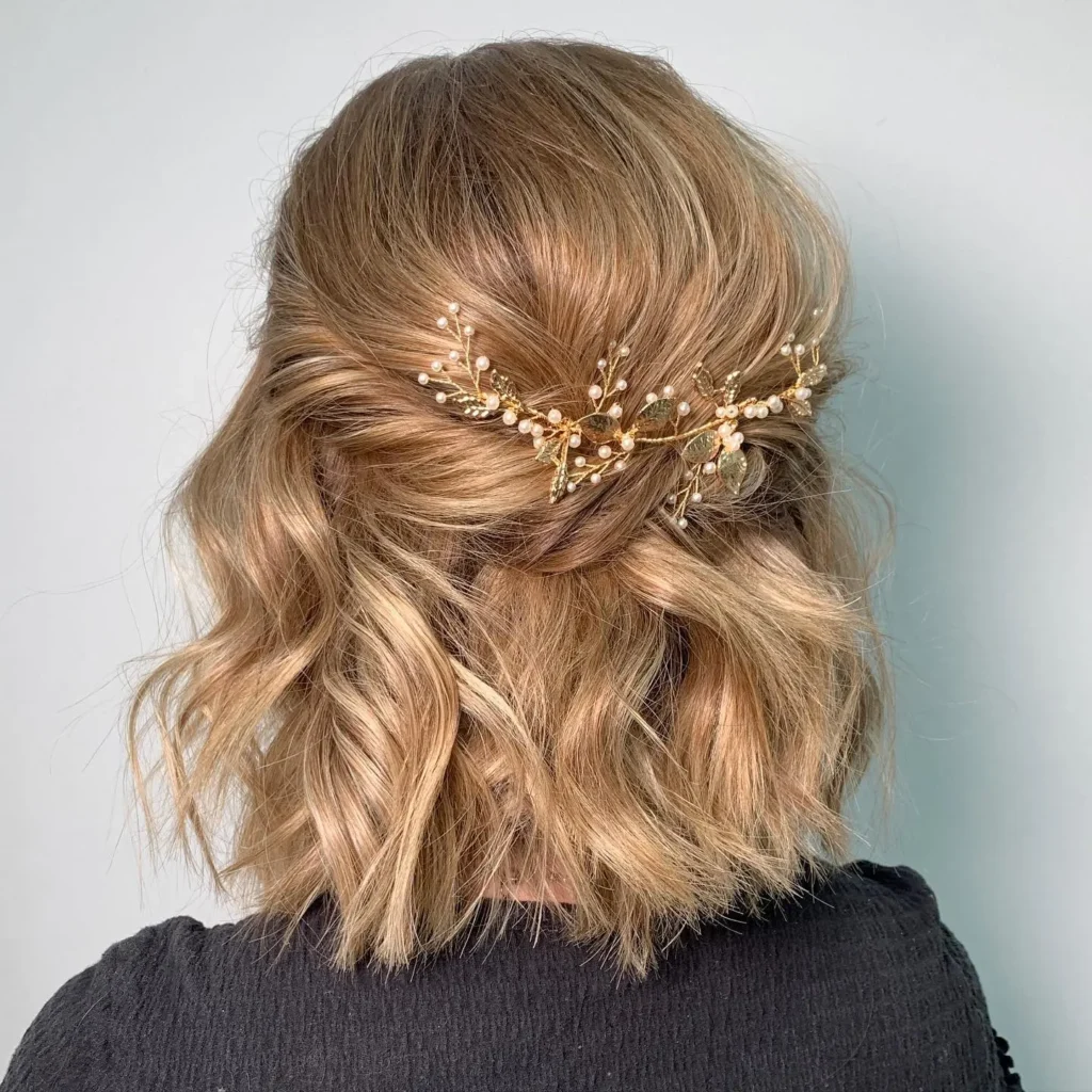 Gold Vine Textured Back