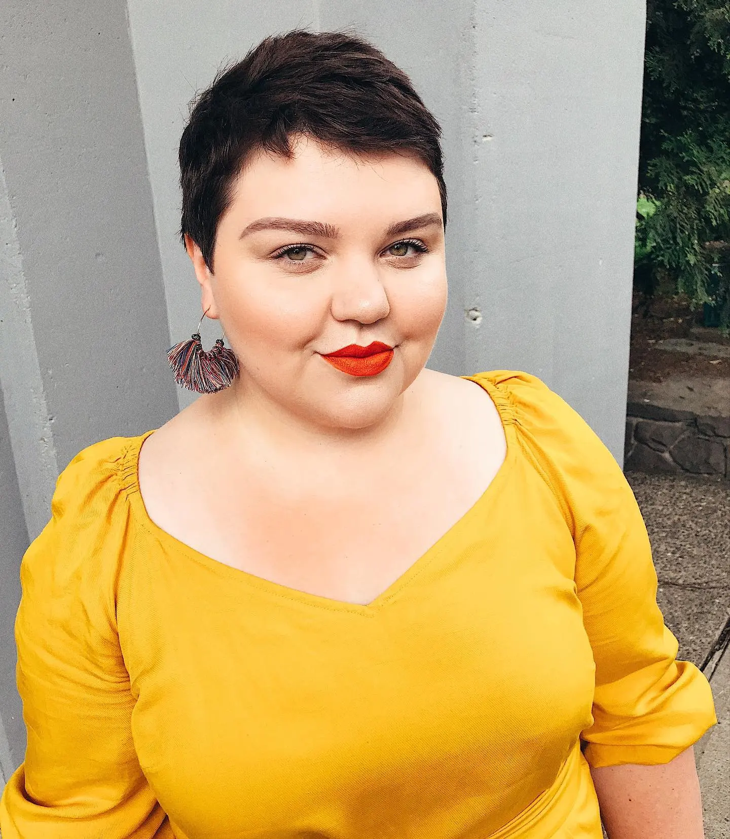 Golden Mustard Sleek Pixie