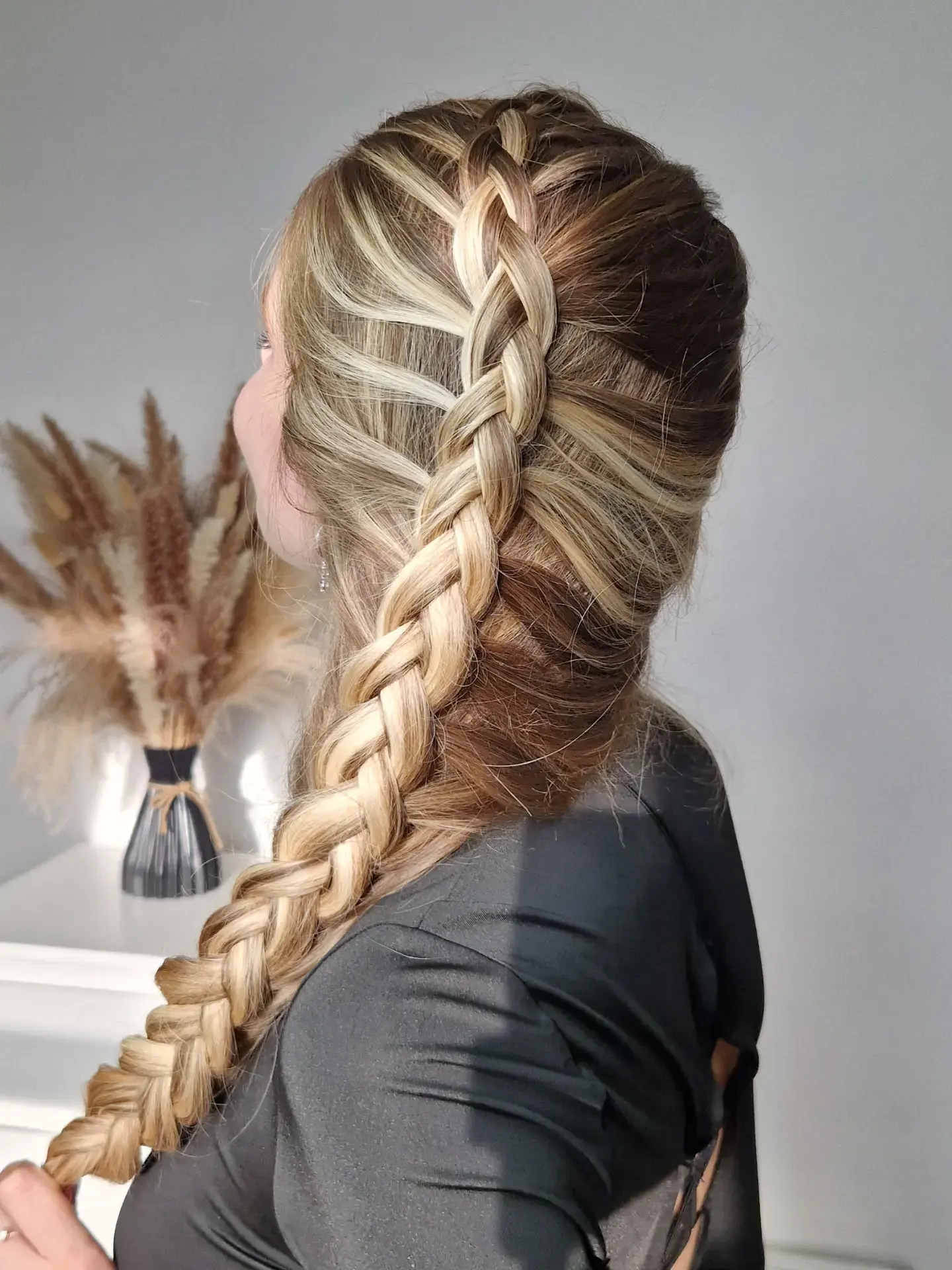 Golden Side Braid