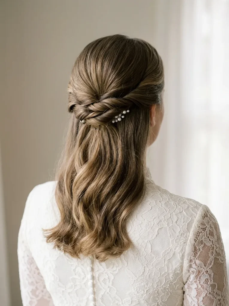  Half Up Double Twist