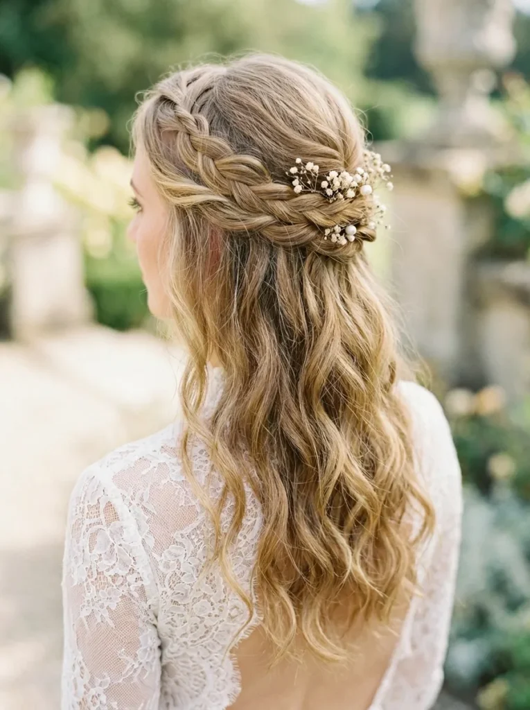 Half Up Twisted Halo