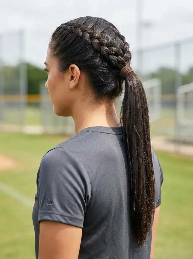 High Braided Pony
