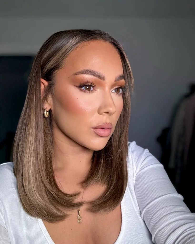 Honey Glow Long Bob