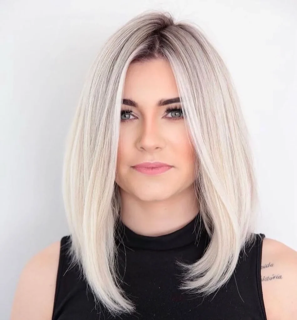 Icy Silk Long Bob