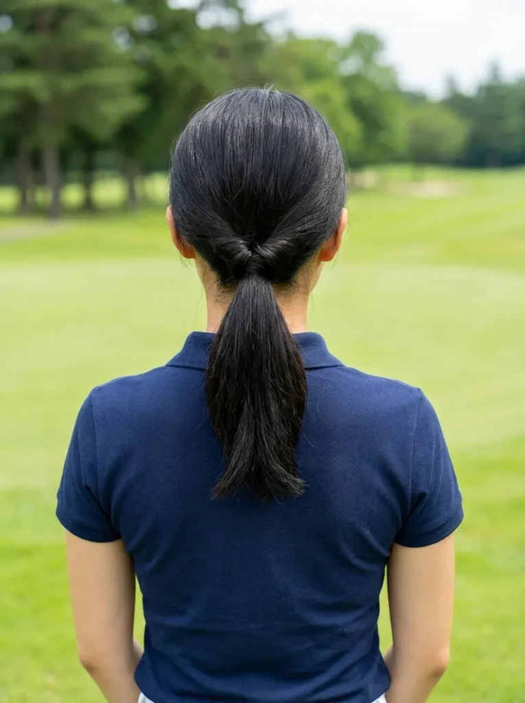Inverted Tucked Low Pony