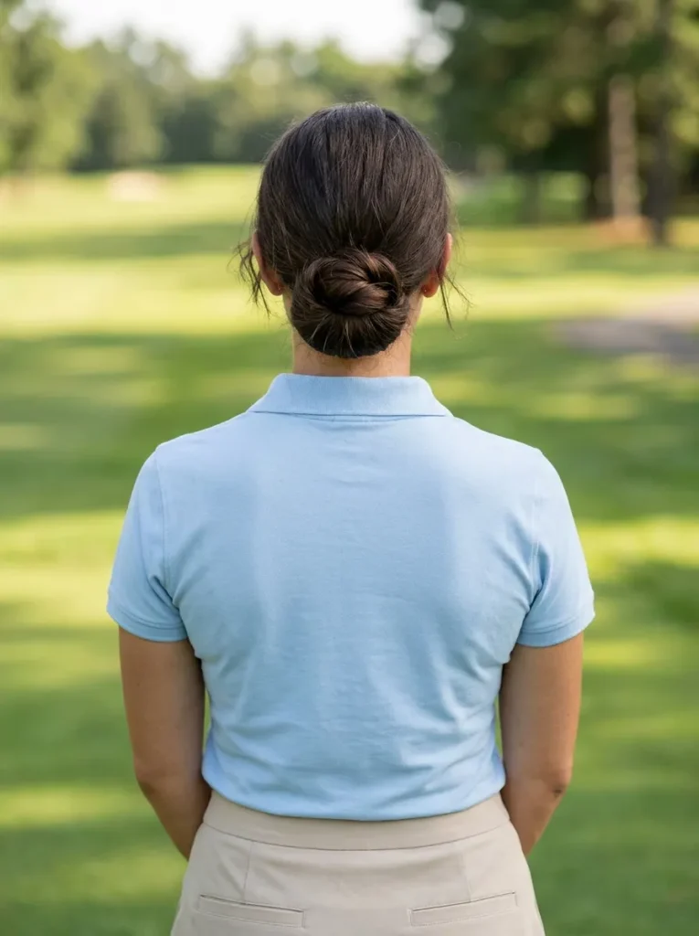 Knotted Low Nape Knot