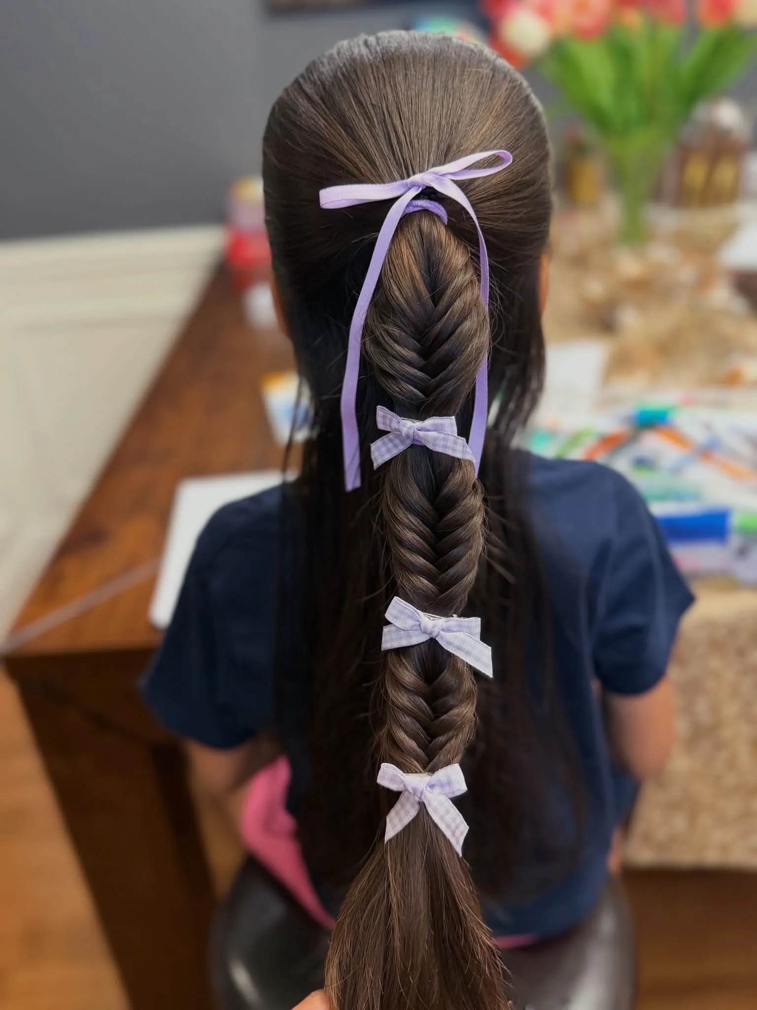 Lavender Ribbon Fishtail