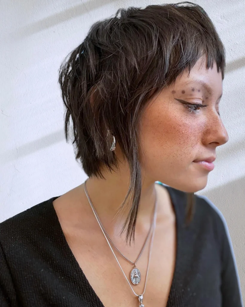 Layered Shag with Face-Framing Pieces