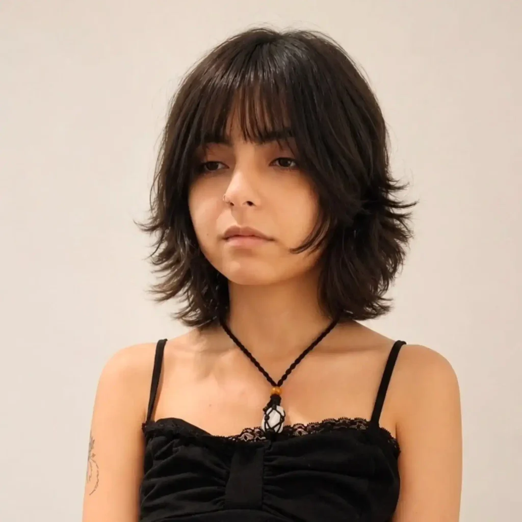 Layered Shaggy Bob