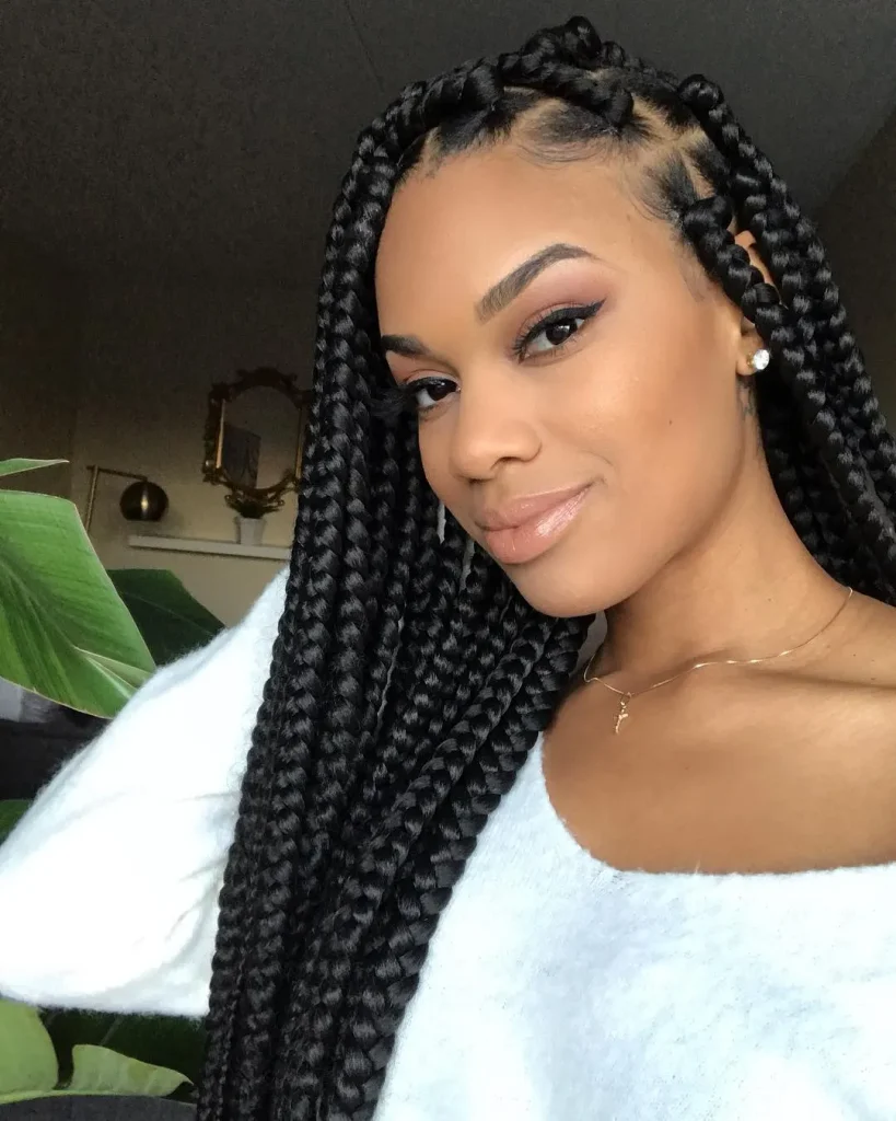 Long Jumbo Box Braids