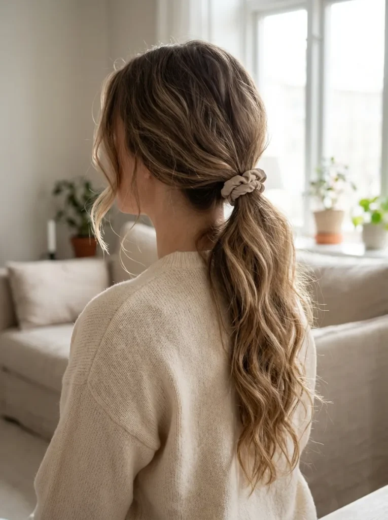 Loose Wavy Pony