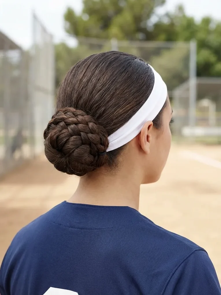 Low Braided Bun