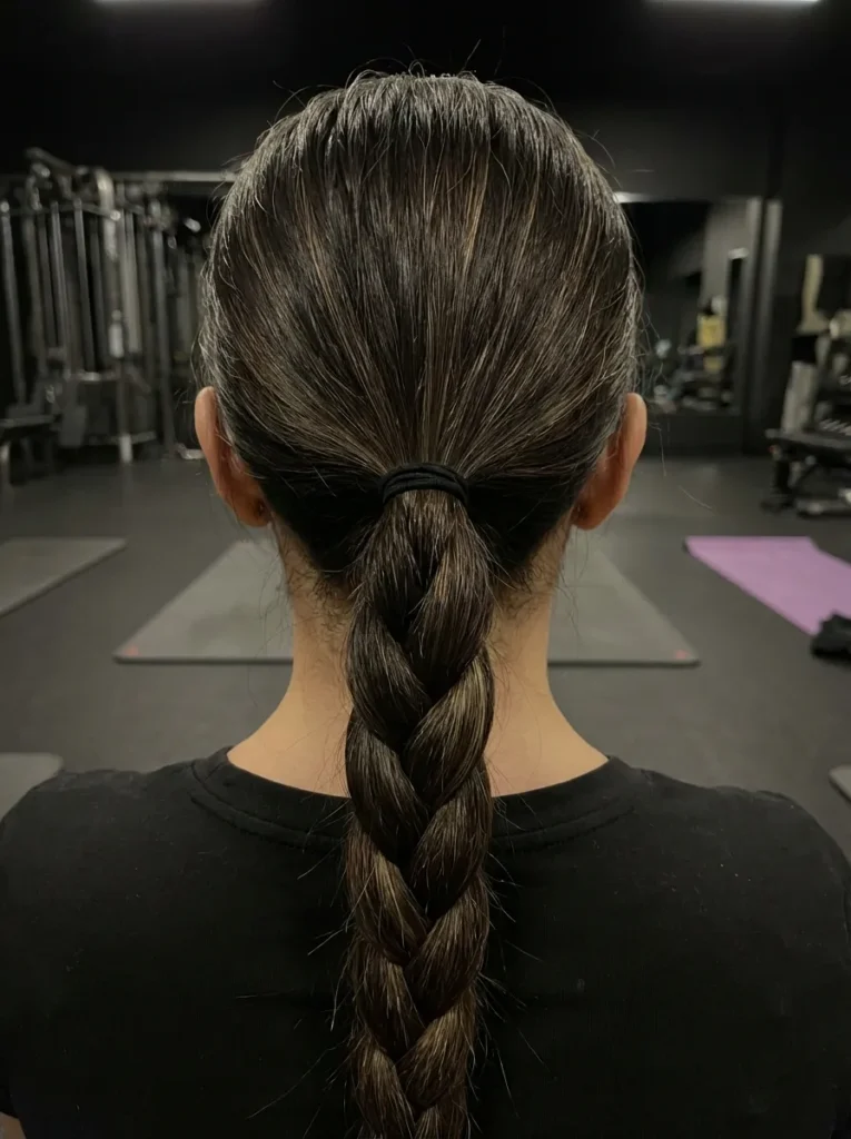 Low Braided Pony