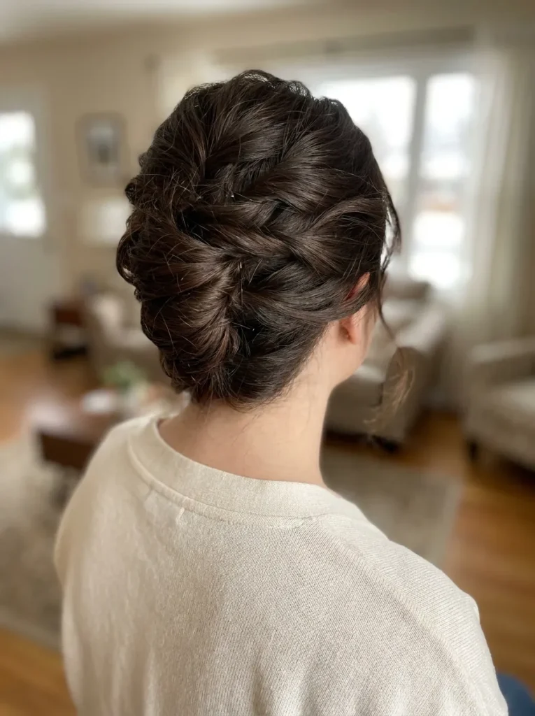 Messy French Twist