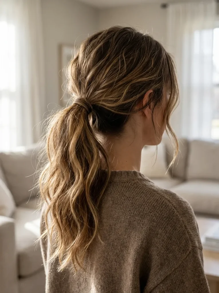 Messy Textured Pony