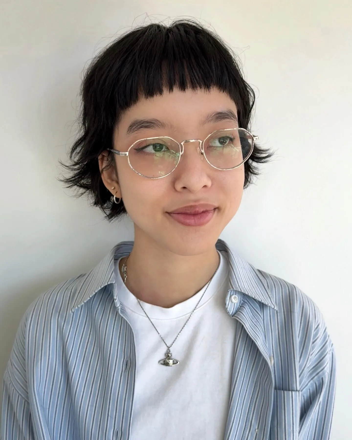 Micro Fringe Mullet
