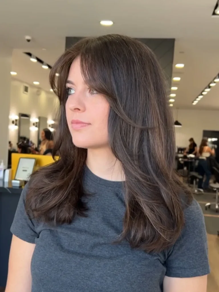 Mid Length Face Framing Layers