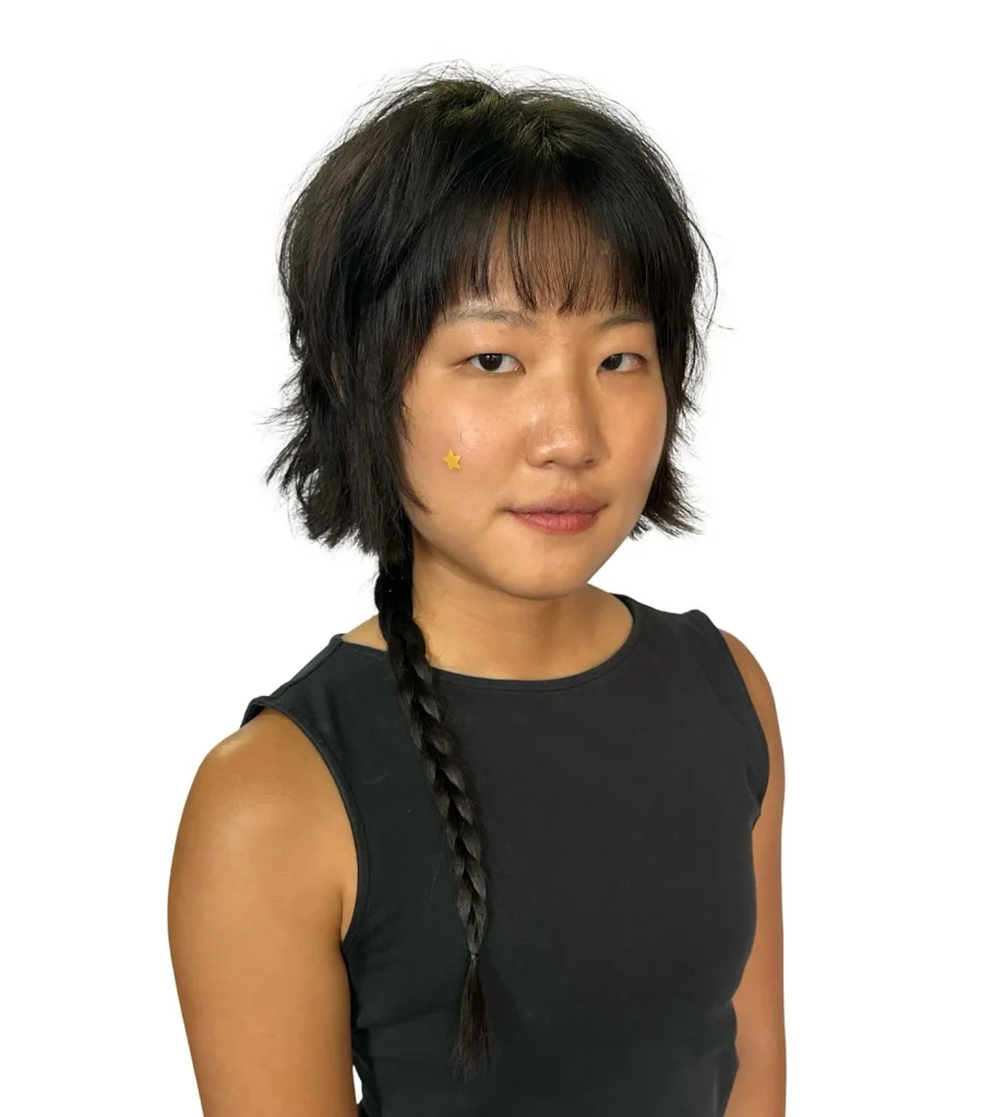 Mini Braided Shaggy Bob