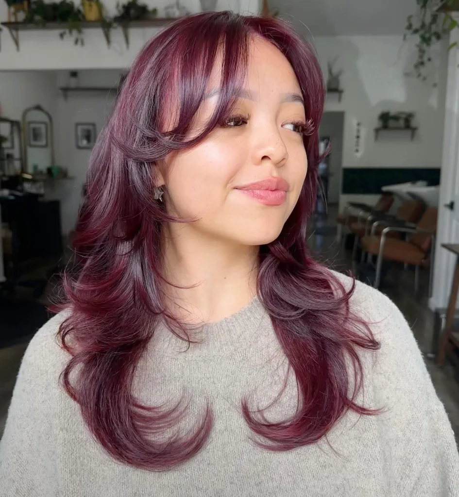 Mulberry Plum Red