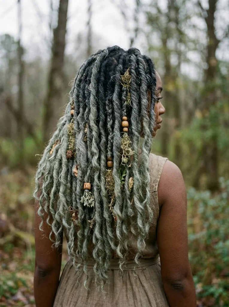 Mystical Forest Faux Locs