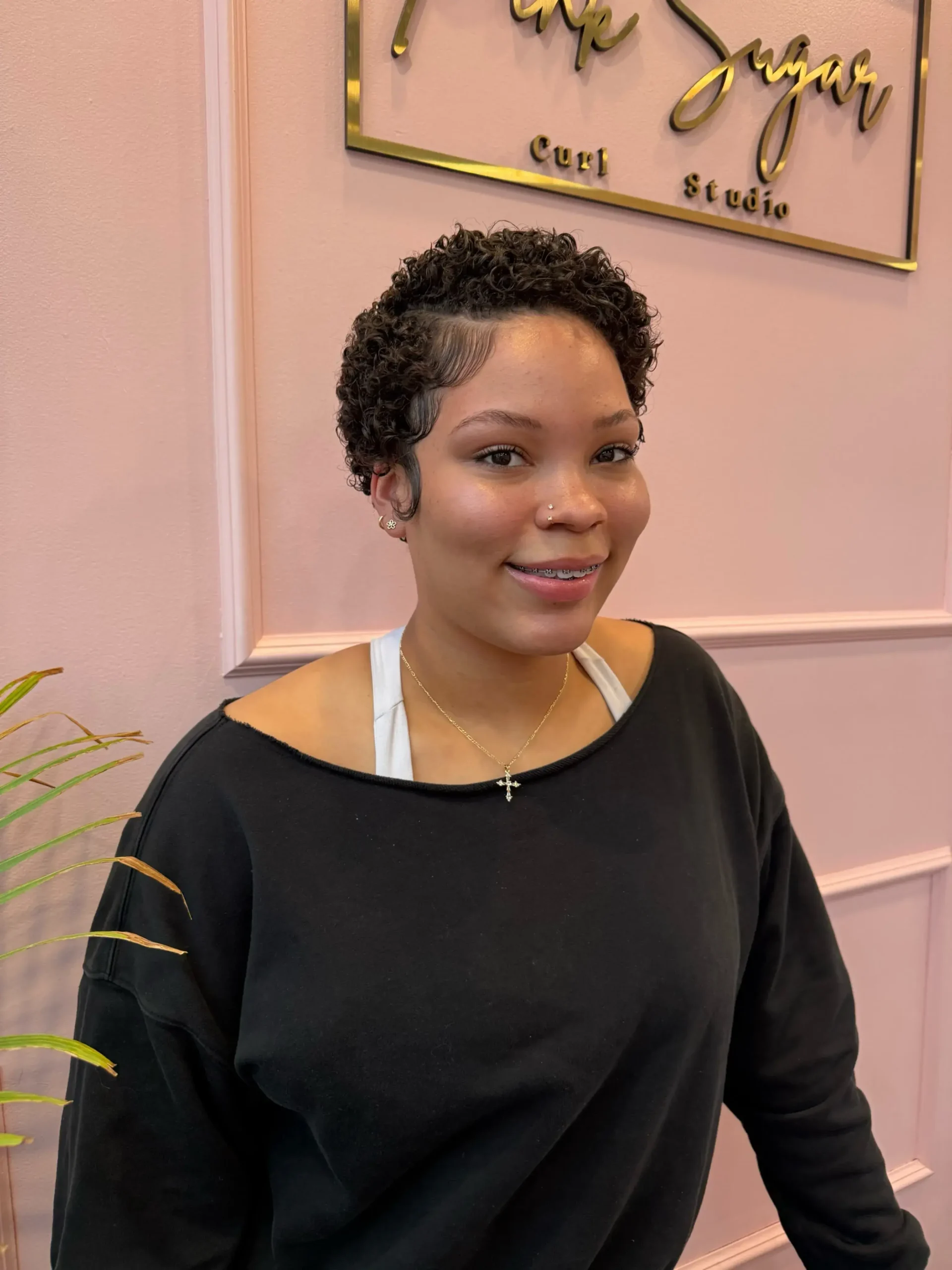 Natural Mini Curl Pixie