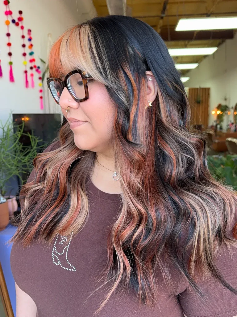Peach Copper Brown
