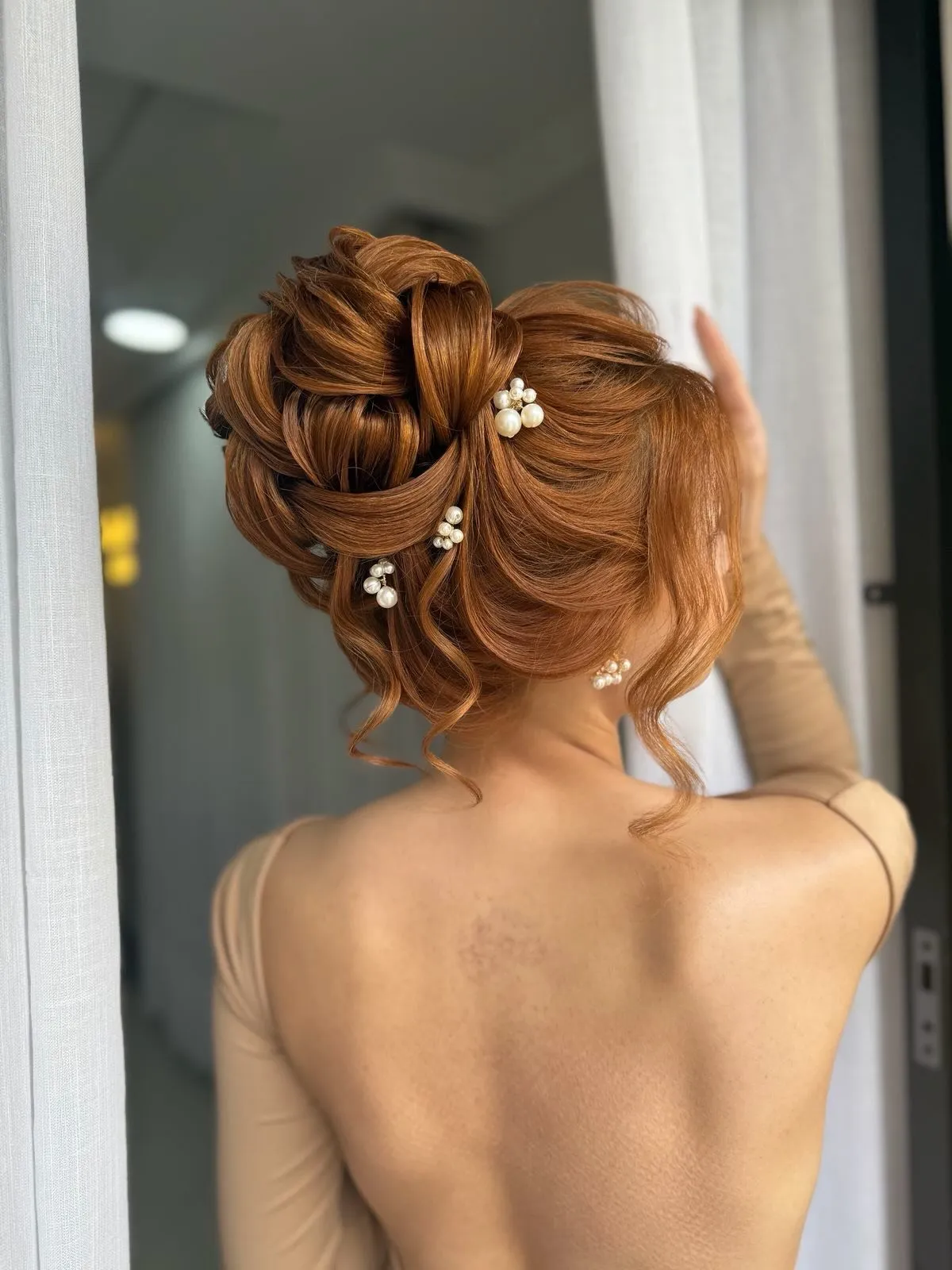 Pearl Garden Knot Updos