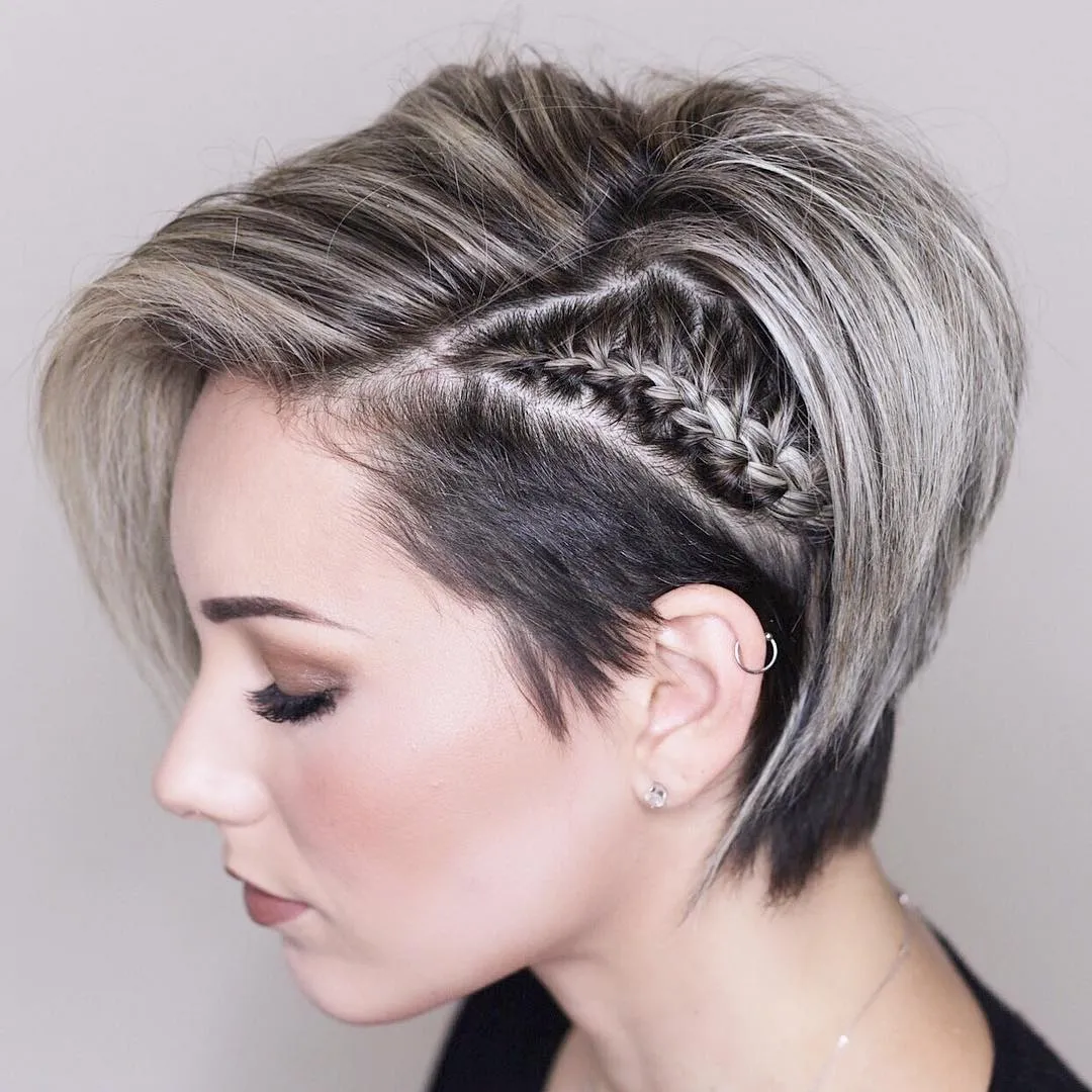 Pixie Side Braid