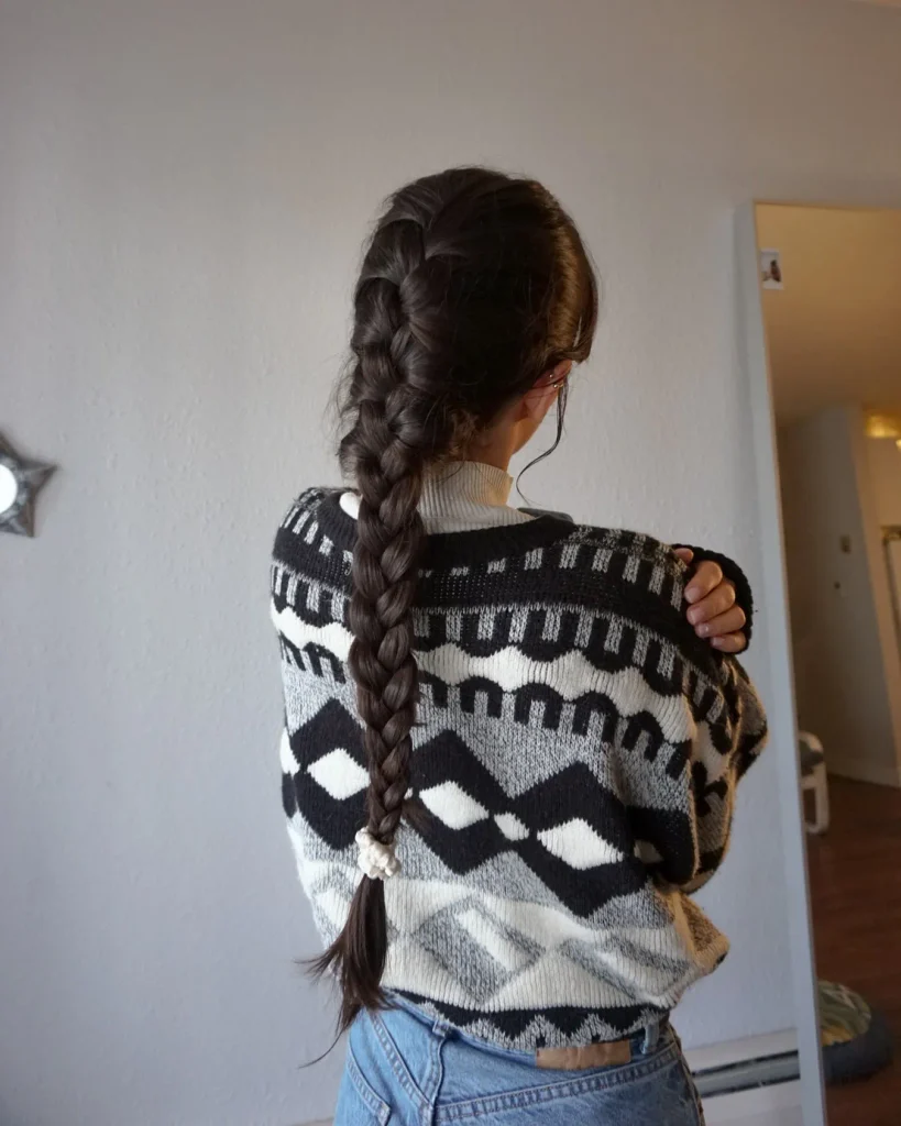 Romantic Fall Fishtail Braid