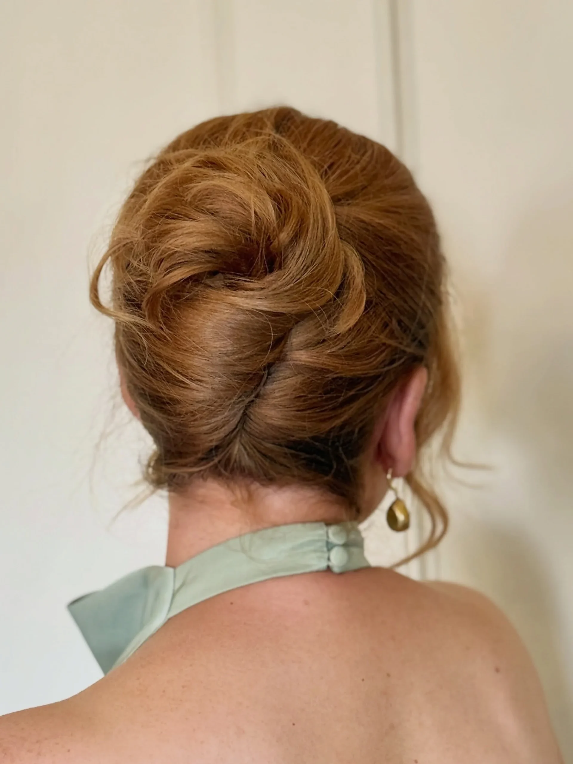 Romantic Sculpted Bridal Chignon