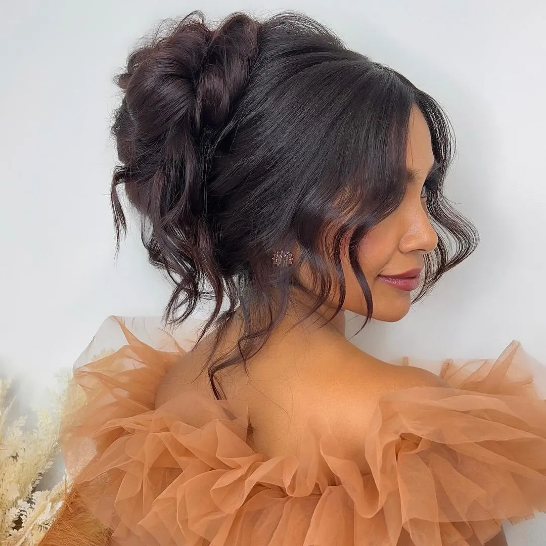 Romantic Tulle Updos