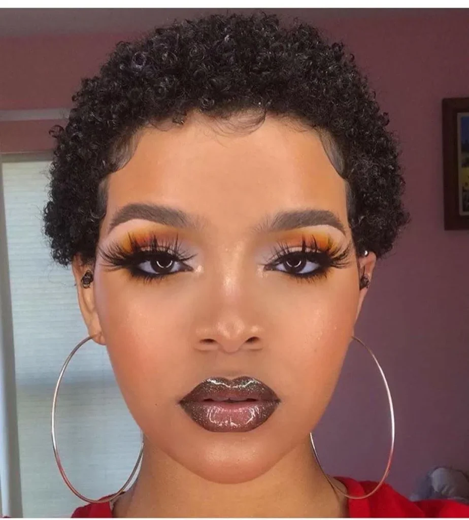 Rounded Mini Curl TWA