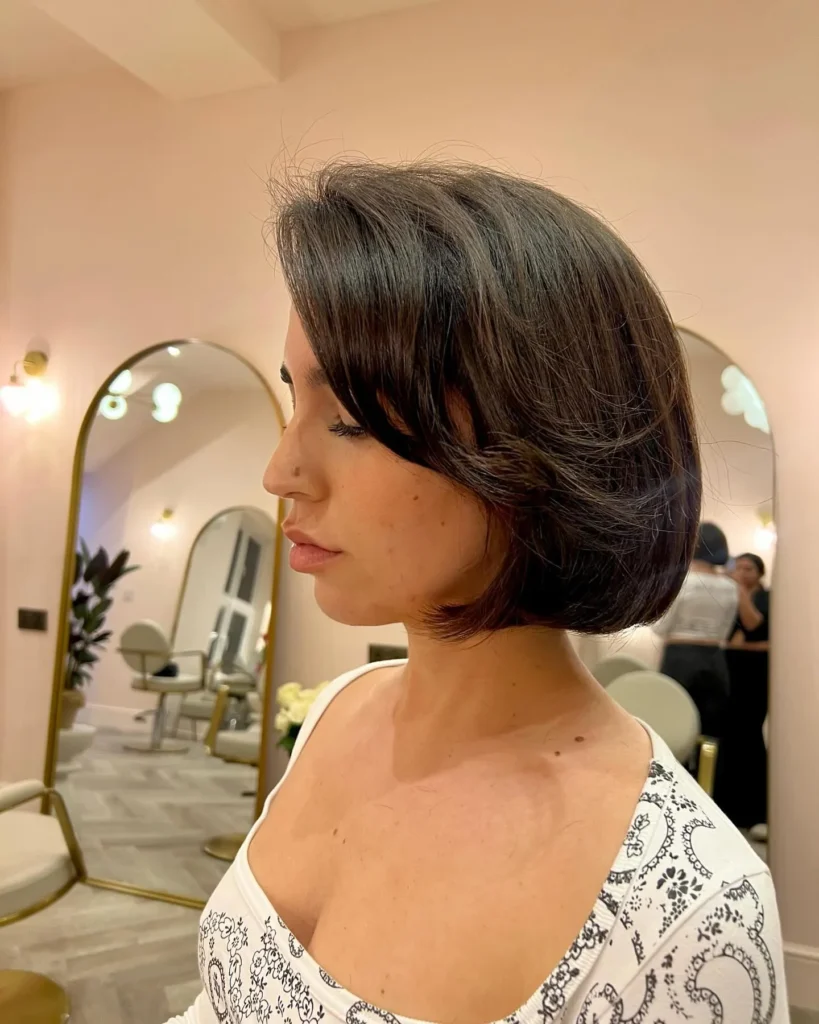 Rounded Nape Volume Bob