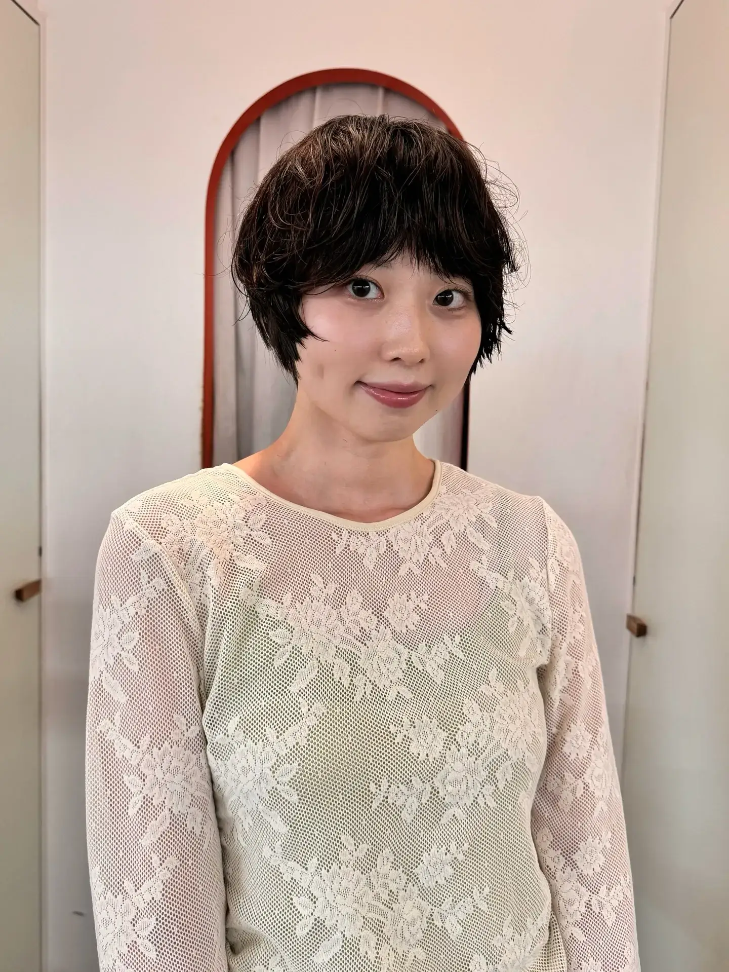 Rounded Swoop Cut
