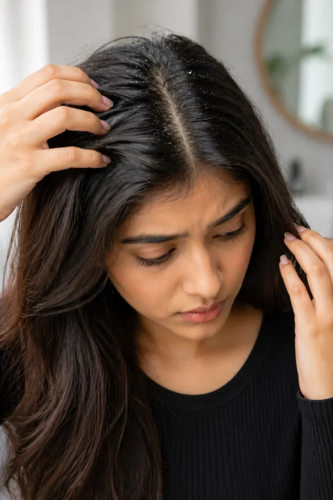 SCALP CLOSE-UP