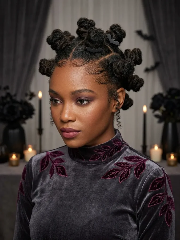 Sculpted Bantu Knot Crown