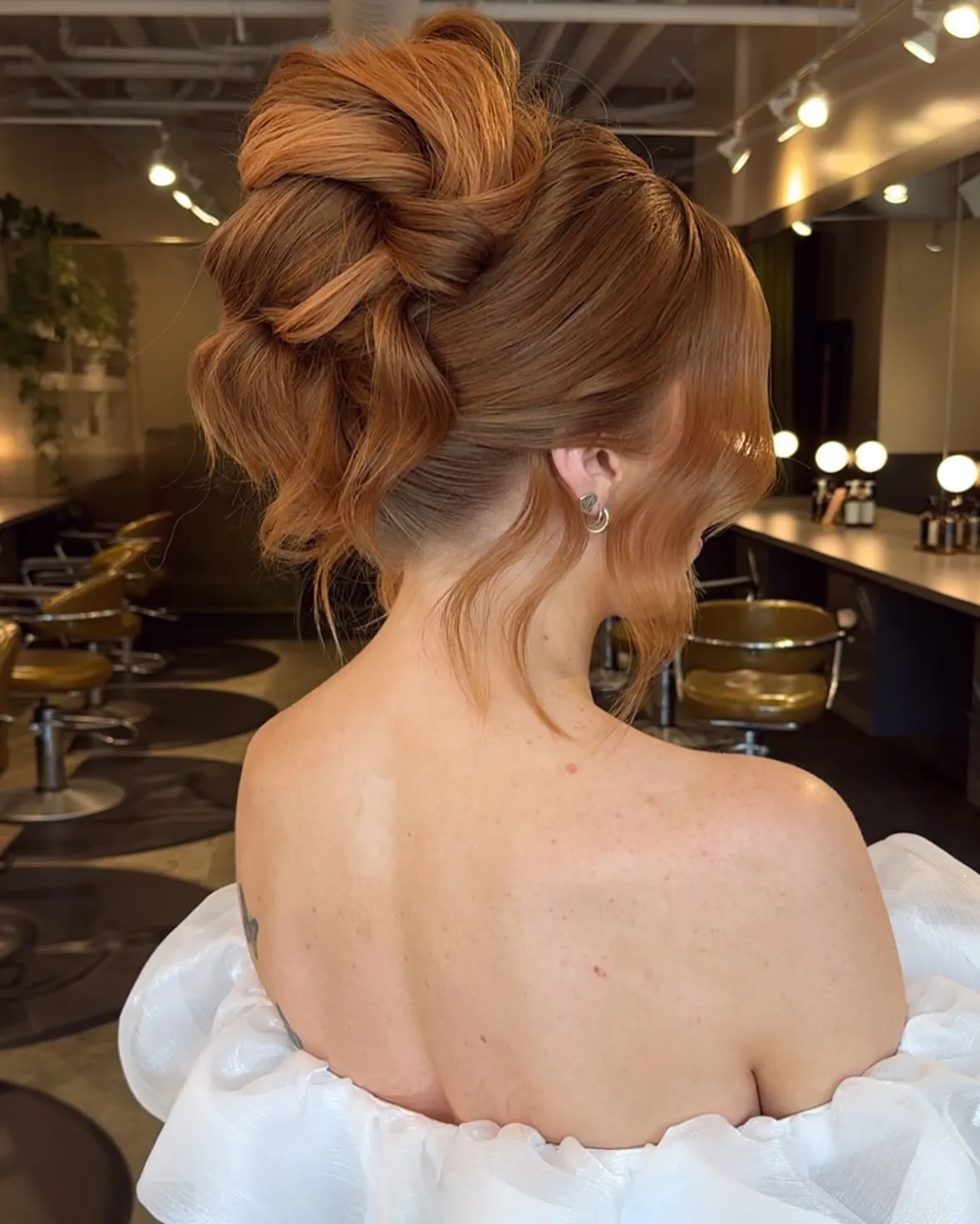 Sculpted Loop Updos