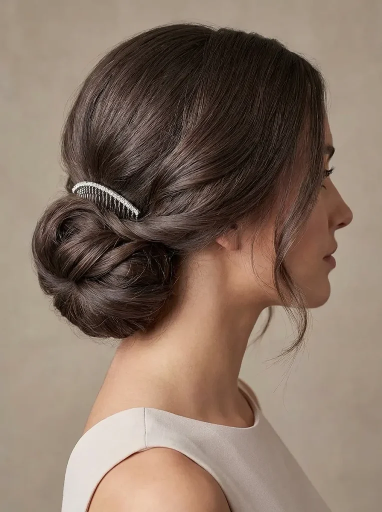 Sculpted Side Bun