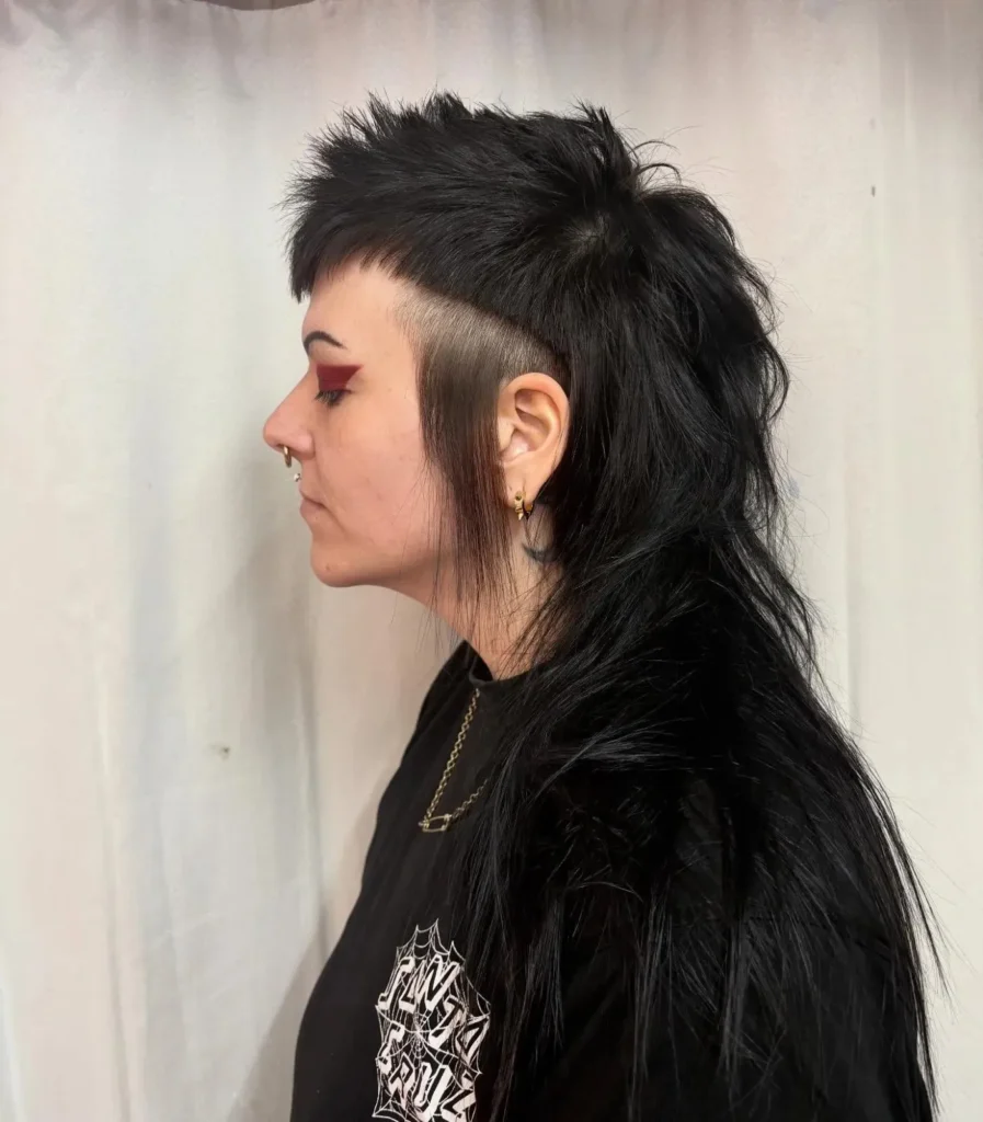 Shag Mullet Fade Undercut