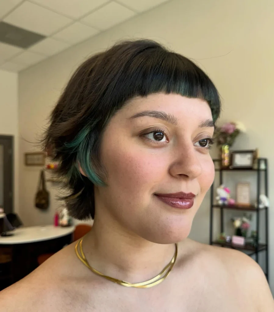Short Choppy Mullet