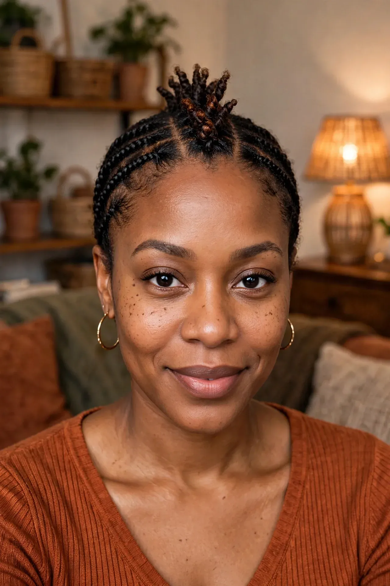 Short Crochet Twist Mohawk