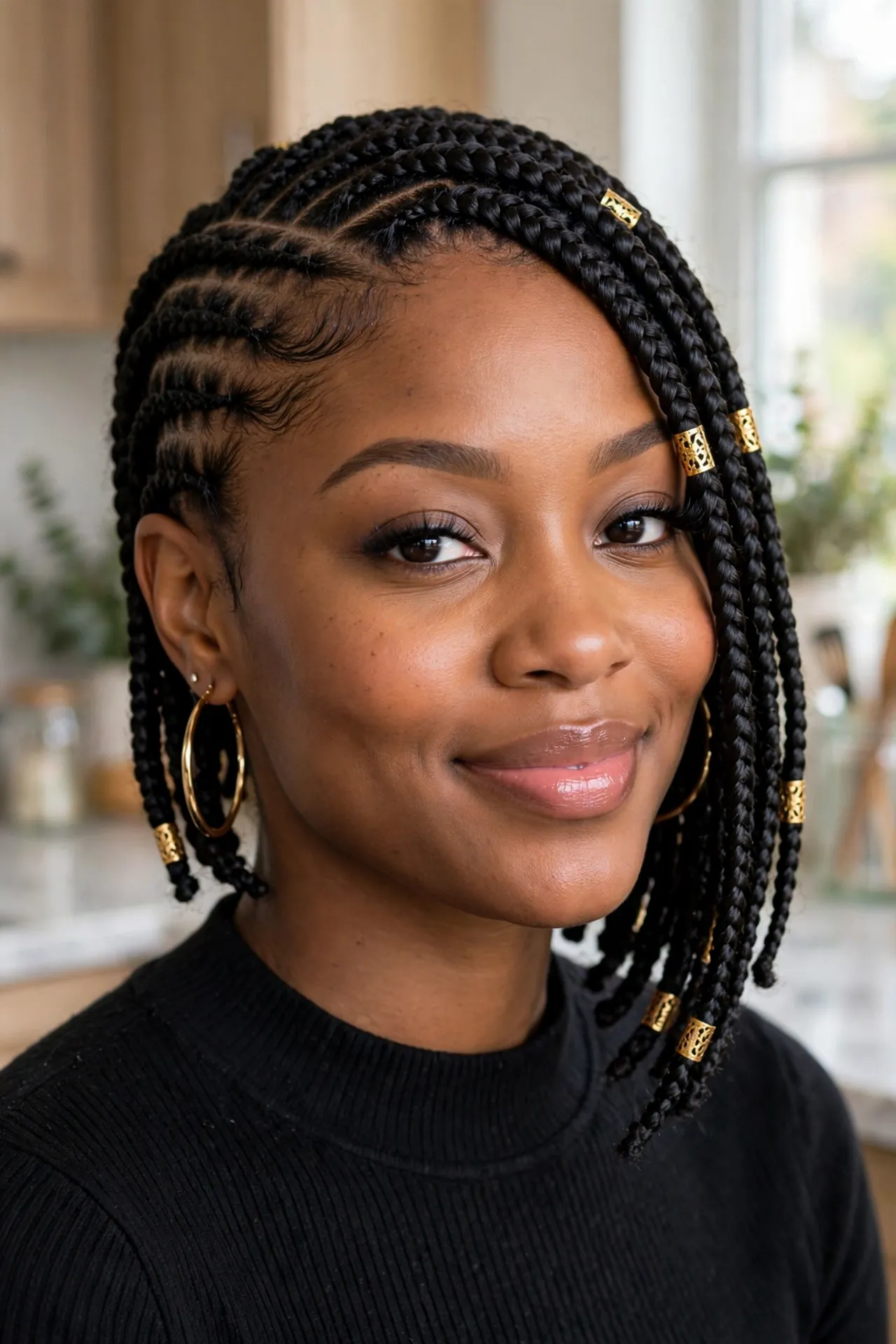 Short Lemonade Braids