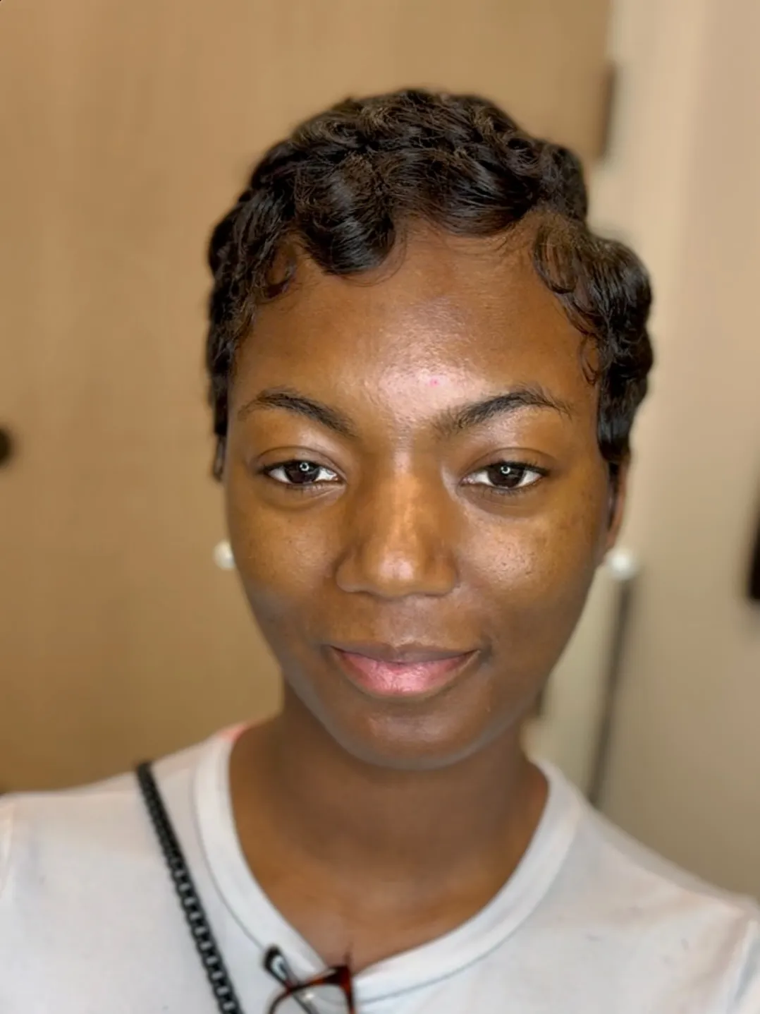 Short Textured Pixie with Finger Waves